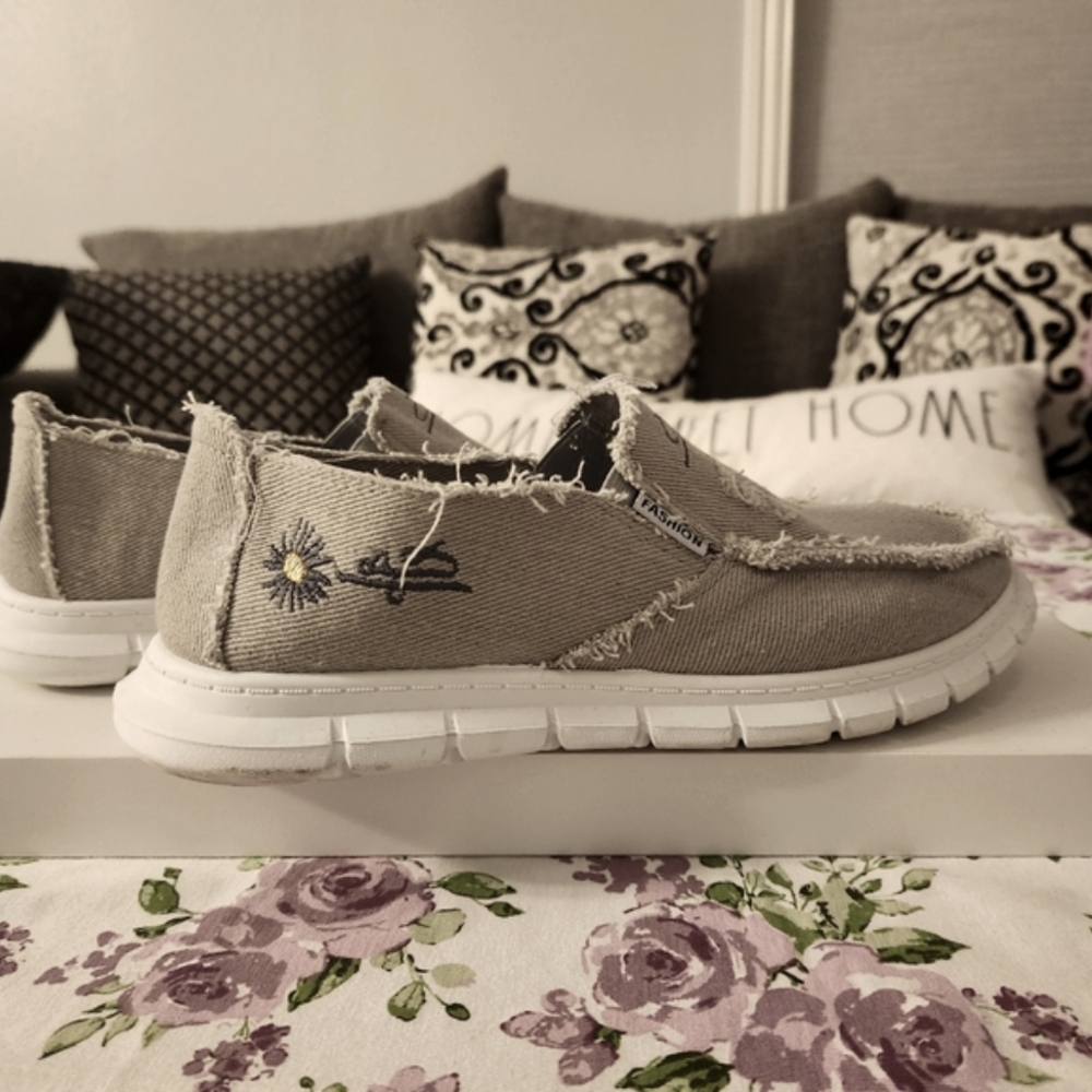 🩶🩶 Women's canvas shoes - Picture 3 of 3